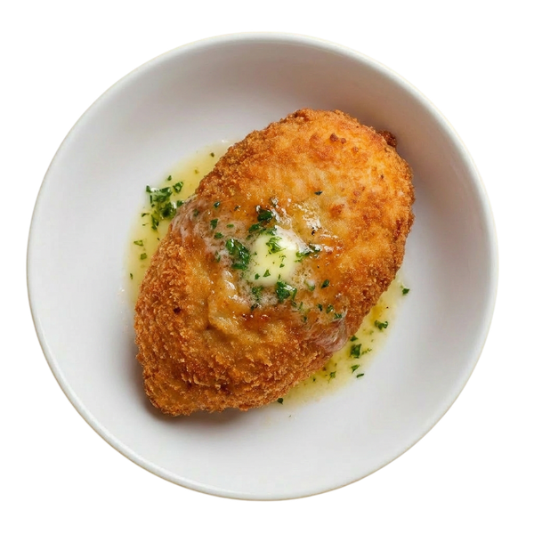 Киевская котлета — сочная с маслом