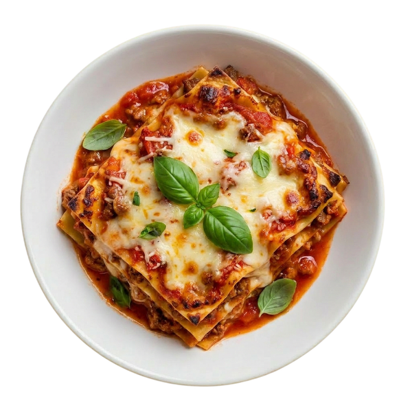 Лазанья — мясо, сыр и соус...ммм